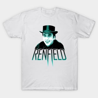 Renfield movie Nicolas Cage as count dracula fan works graphic design by ironpalette T-Shirt